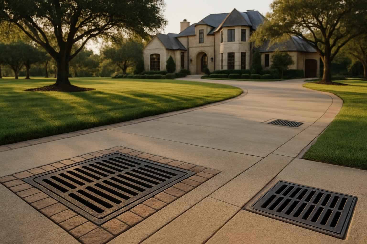 Catch Basins and Surface Drains in Willow City Texas