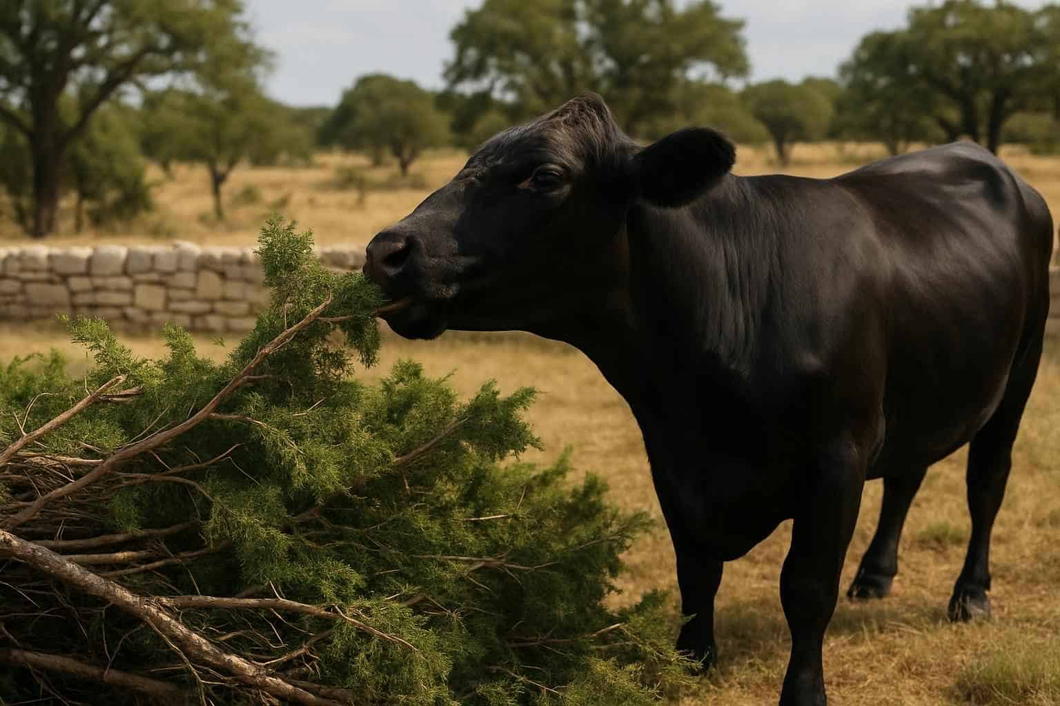 Cedar Brush Eating in Stonewall Texas