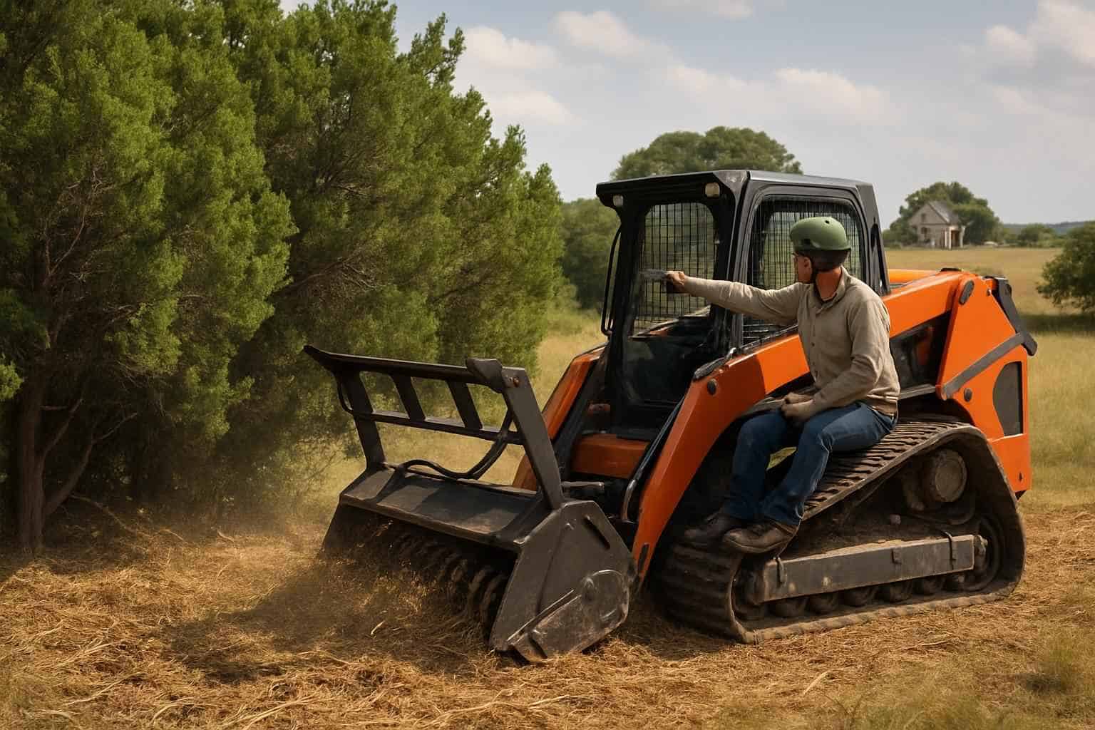 Cedar Fuel Reduction in Stonewall Texas