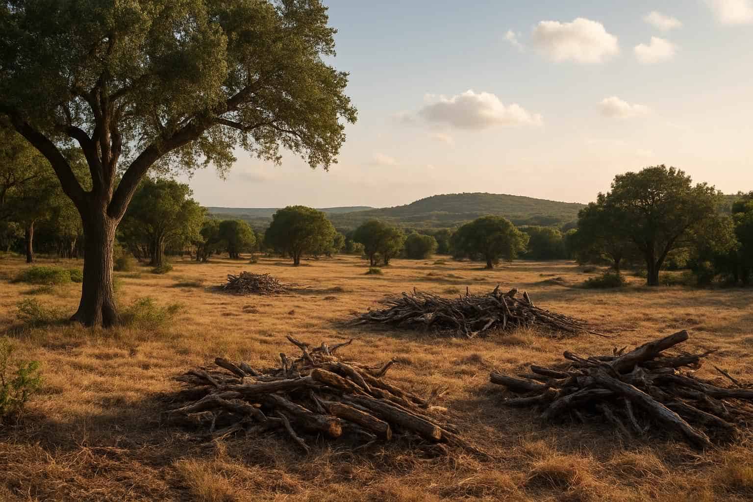 Cedar Land Restoration in Willow City Texas