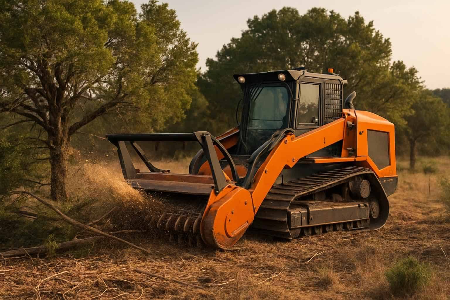 Cedar Shredding Service in Luckenbach Texas