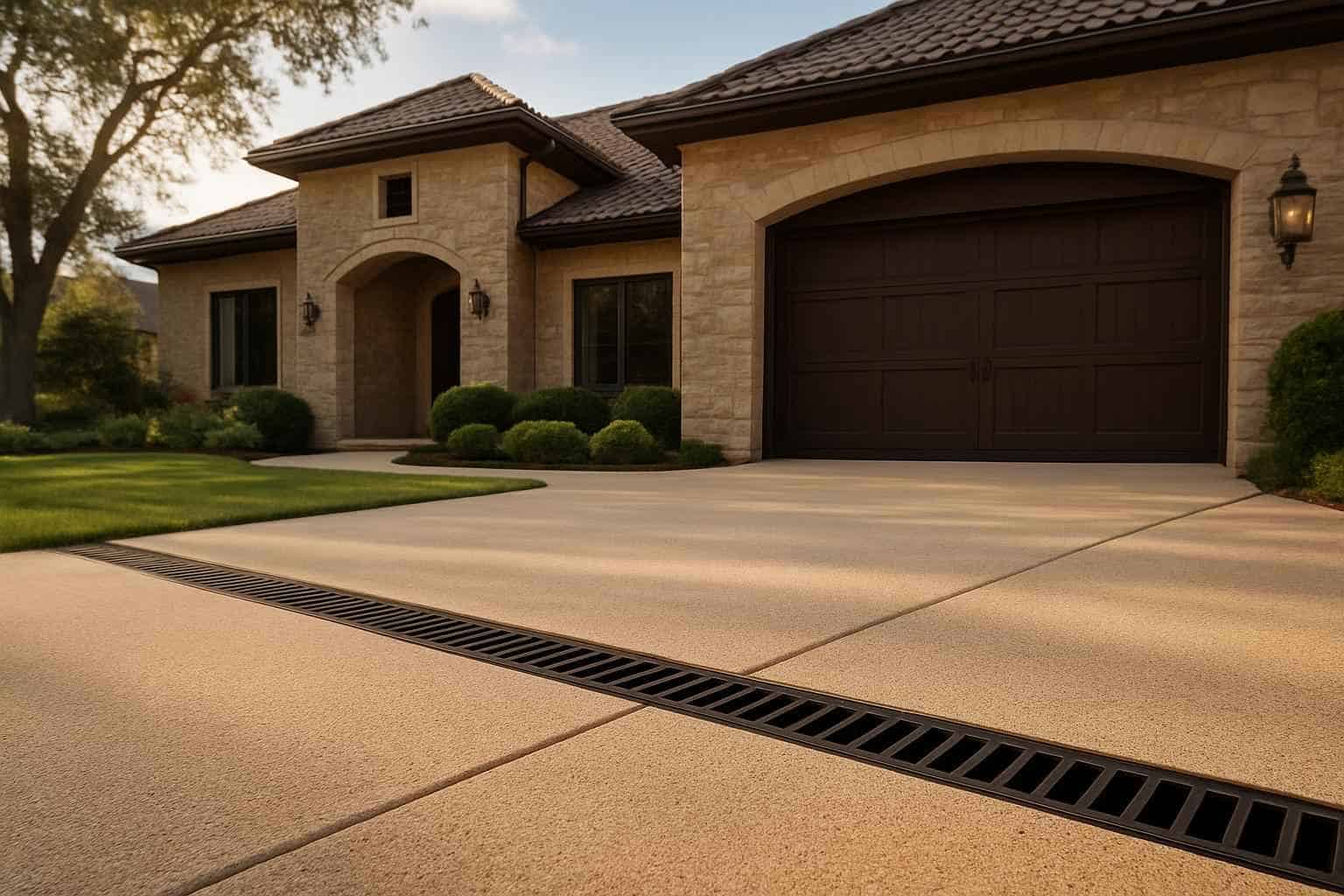 Channel Drains for Driveways in Luckenbach Texas