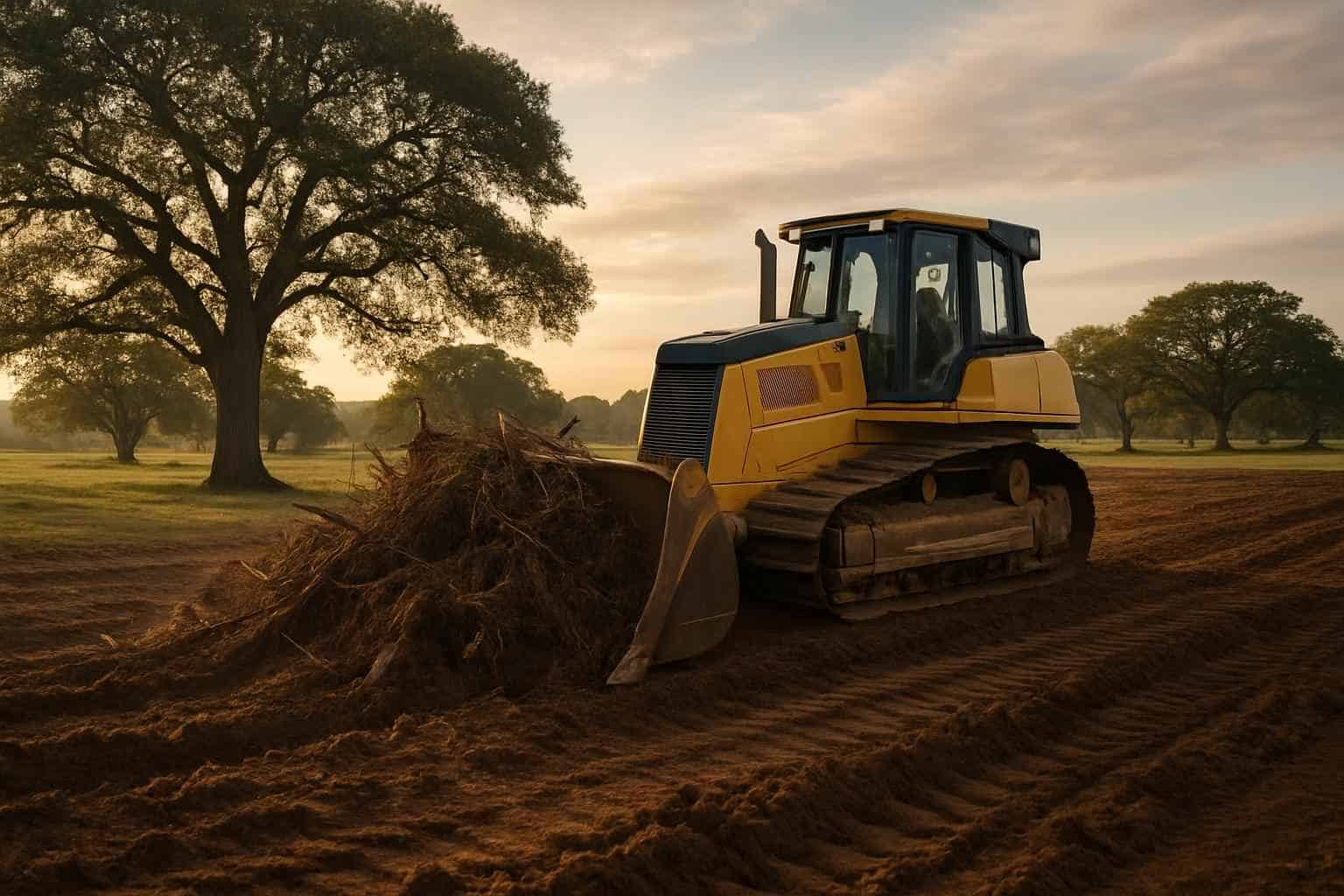 Commercial Land Clearing in Luckenbach Texas