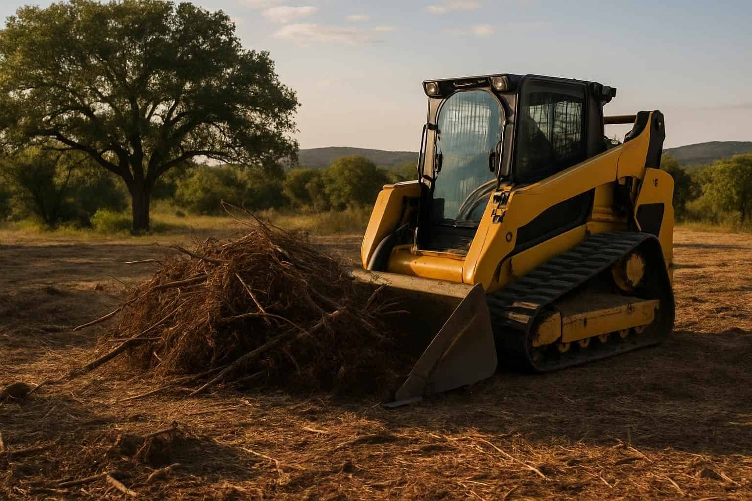Commercial Land Clearing in Willow City Texas