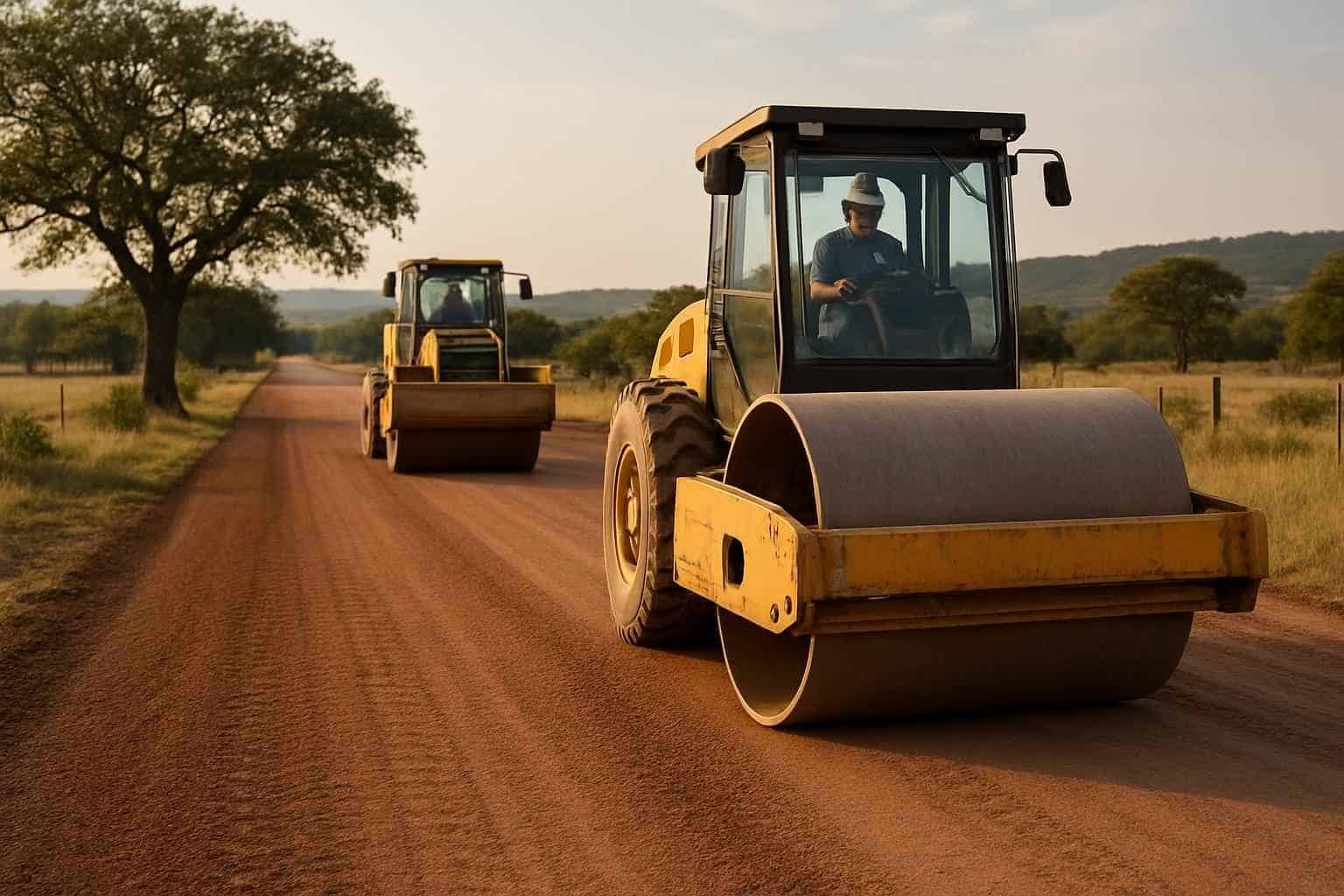Compaction And Proof Roll in Willow City Texas