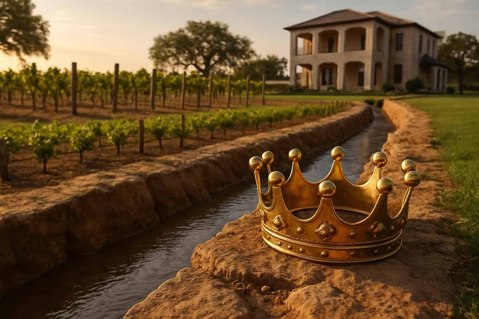 Crown and Ditch in Stonewall Texas