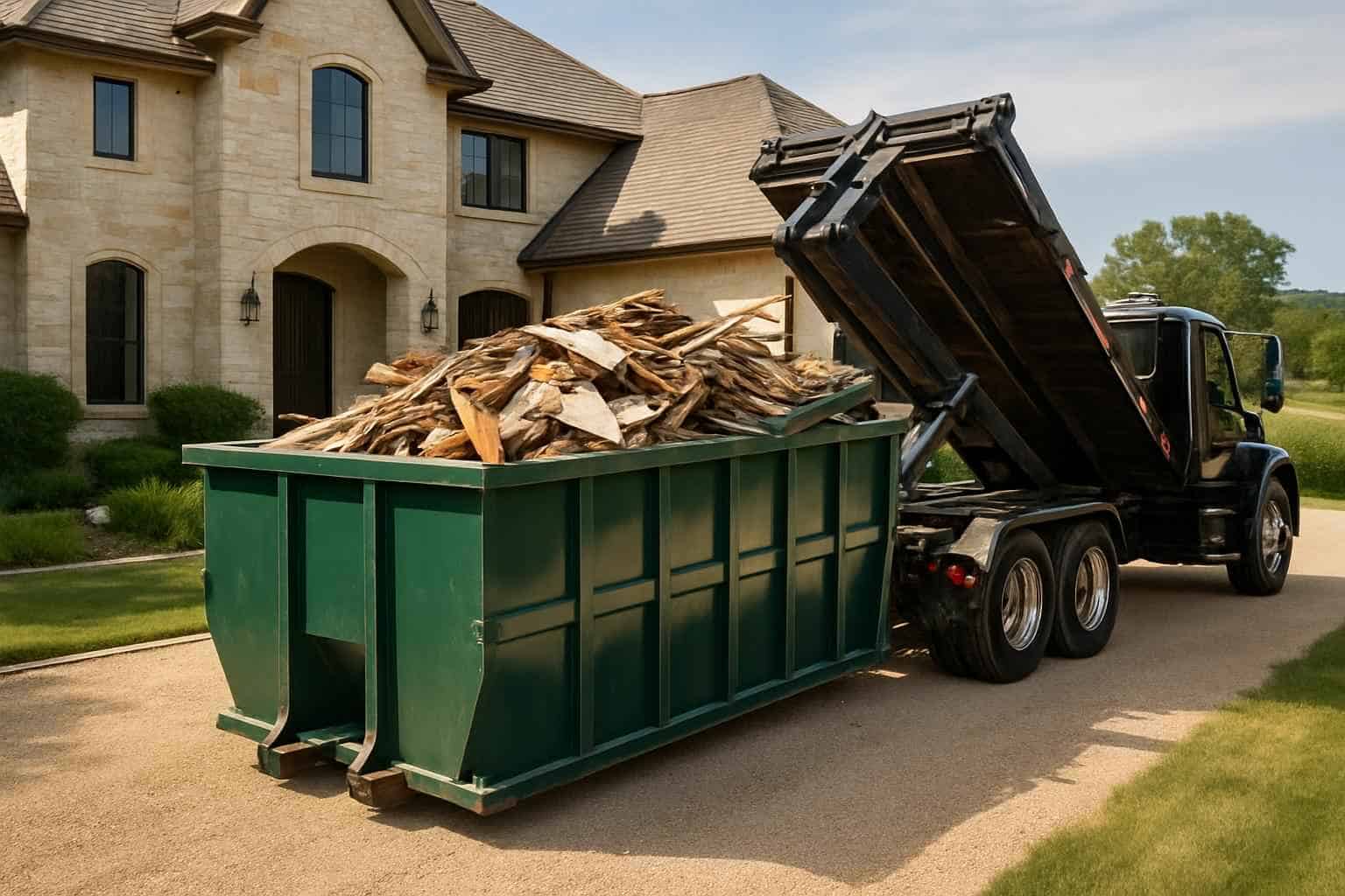 Debris Haul Off in Hye Texas