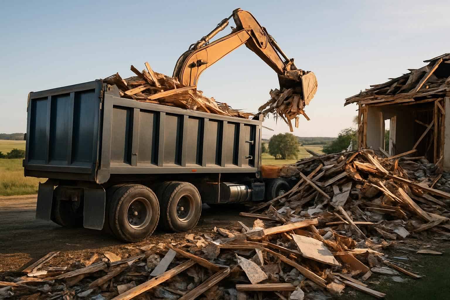 Demolition Debris Hauling in Willow City Texas