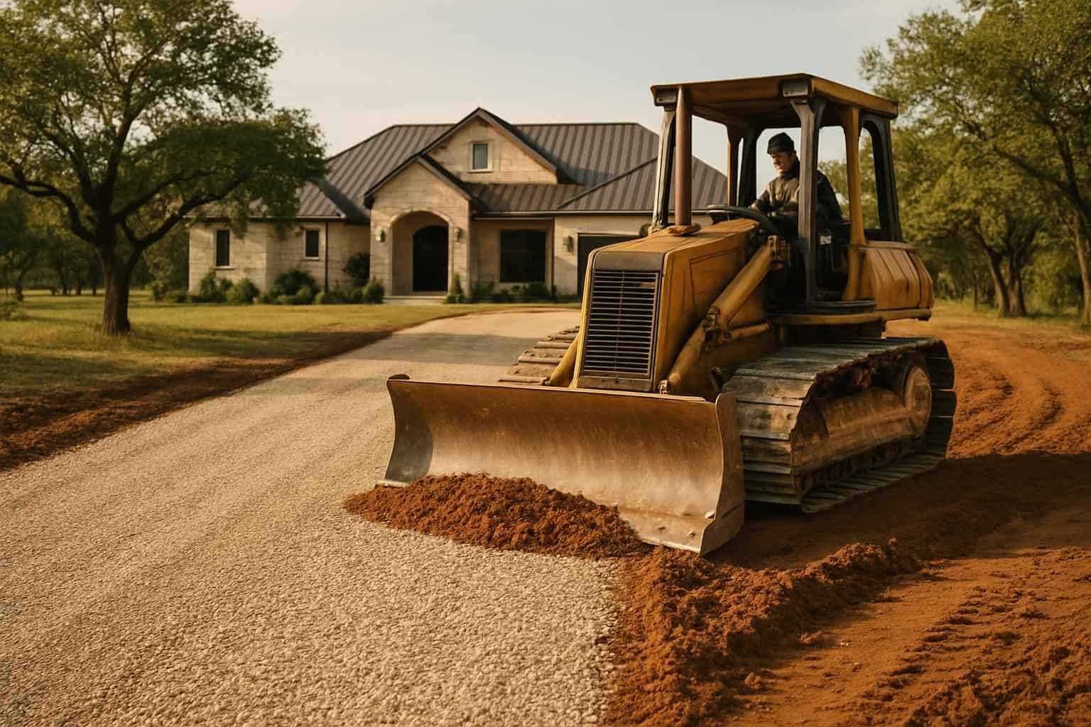 Driveway Clearing in Hye Texas