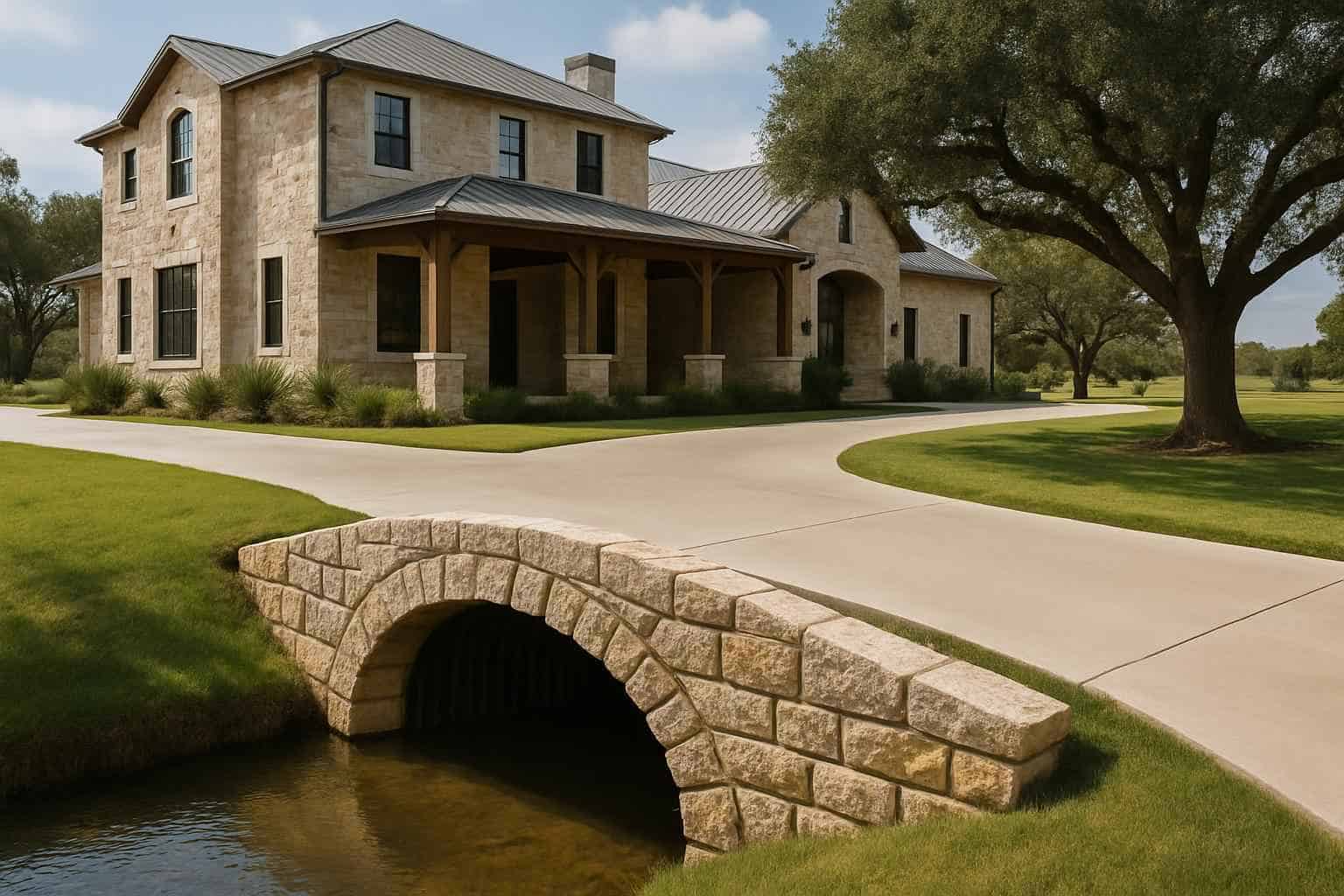 Driveway Culverts in Stonewall Texas