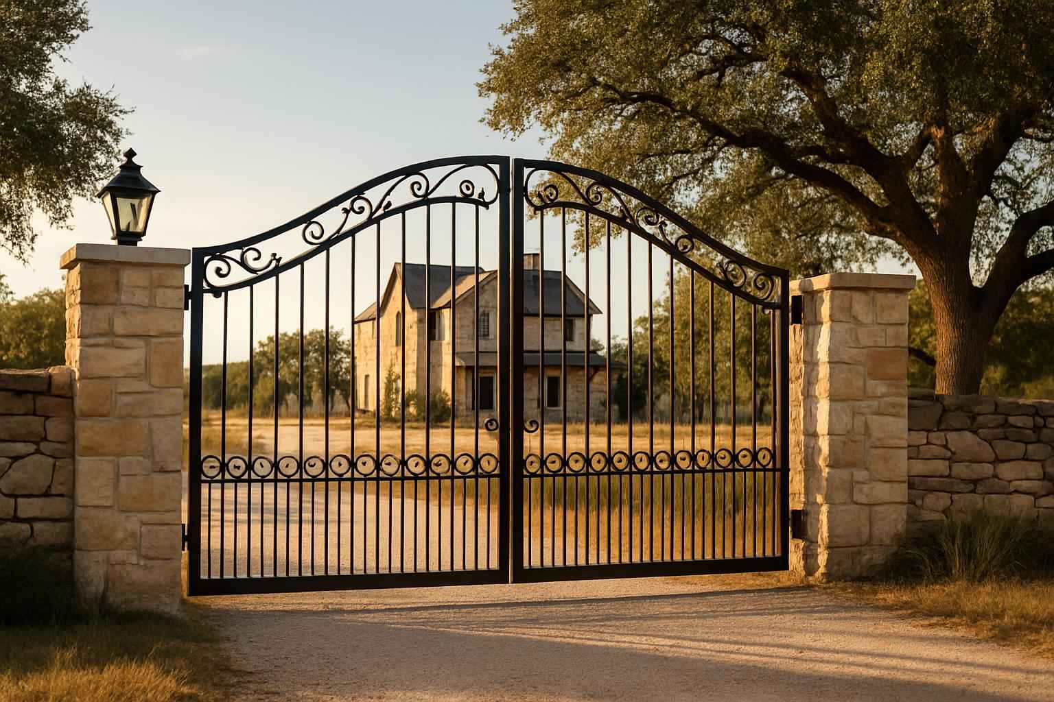 Driveway Gates in Hye Texas