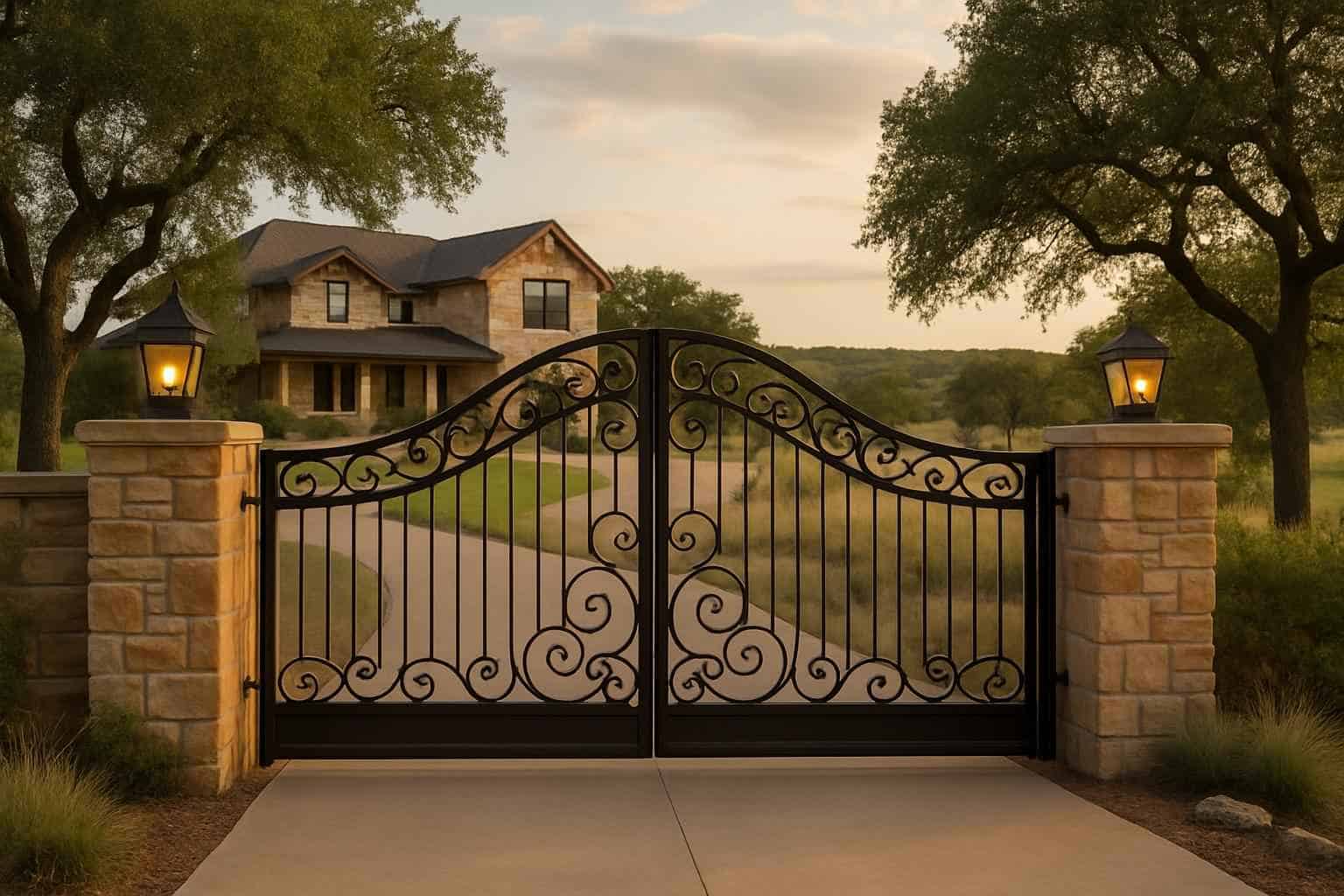 Driveway Gates in Willow City Texas