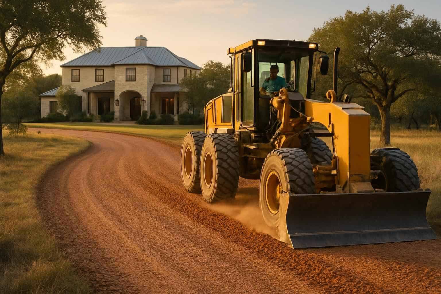 Driveway Grading in Hye Texas
