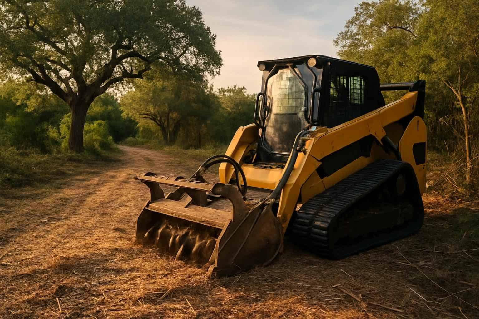 Easement Access Clearing in Luckenbach Texas