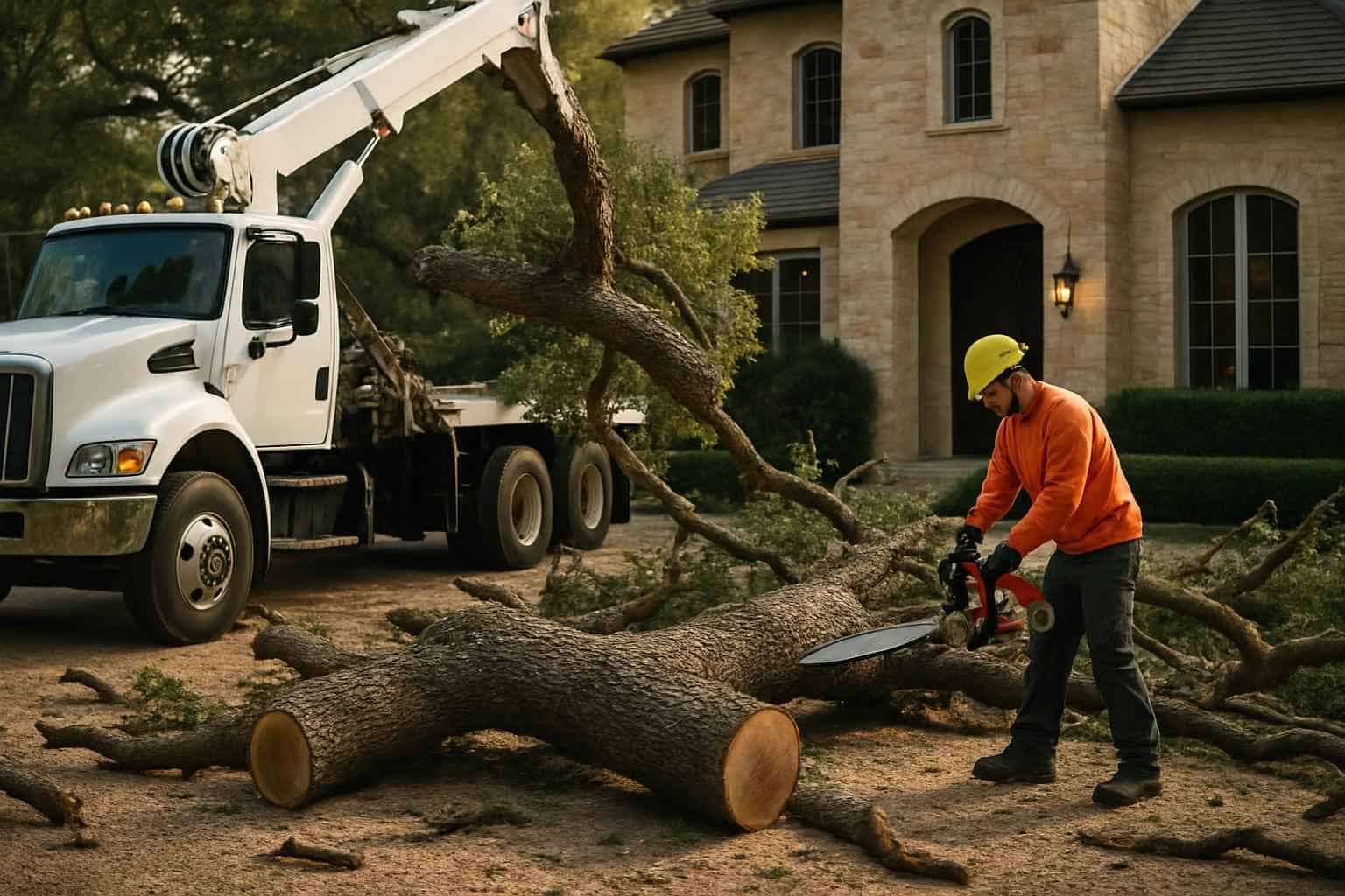 Emergency Tree Removal in Hye Texas