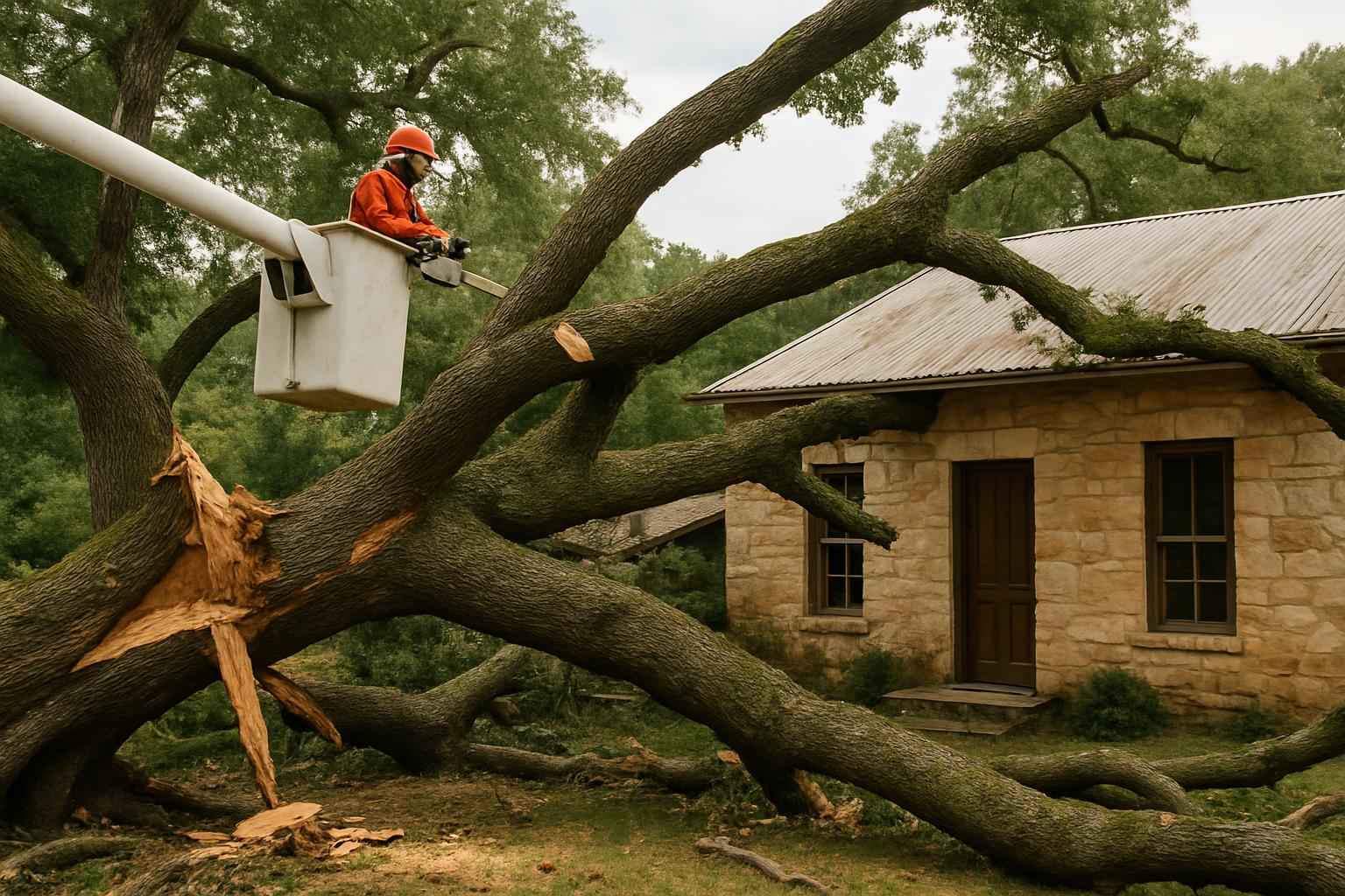 Emergency Tree Removal in Luckenbach Texas
