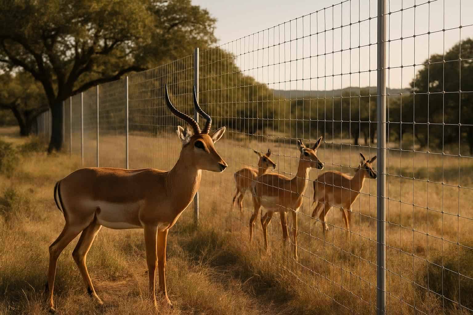 Exotic Game Fencing in Hye Texas