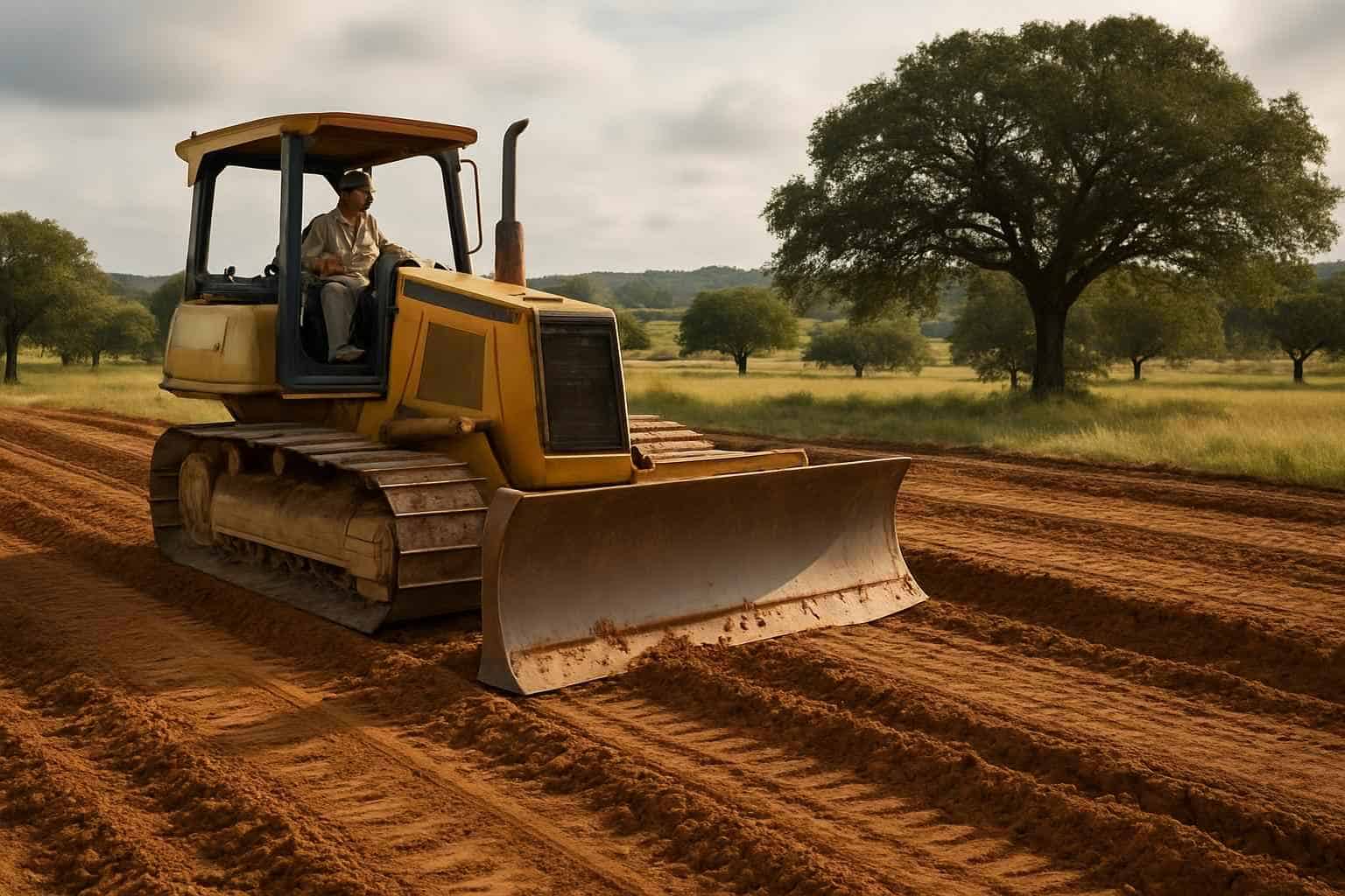 Grading and Leveling in Luckenbach Texas