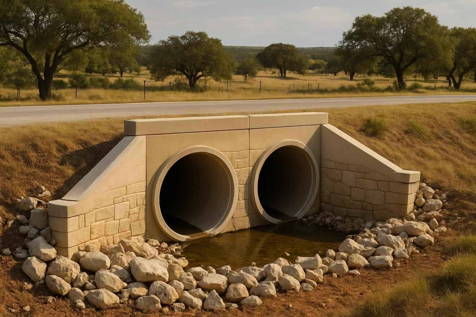 Headwalls and End Sections in Willow City Texas