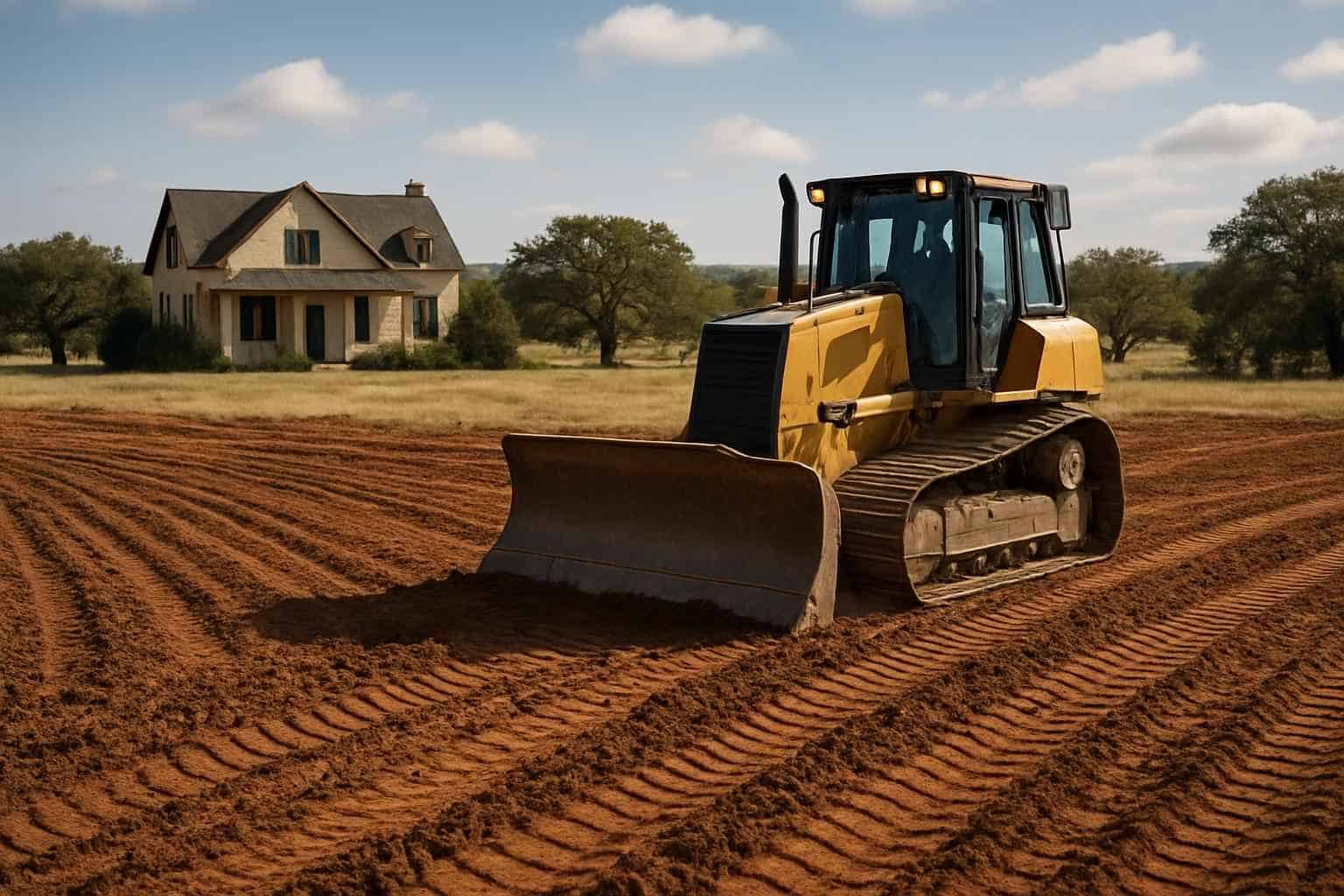 Land Grading in Stonewall Texas
