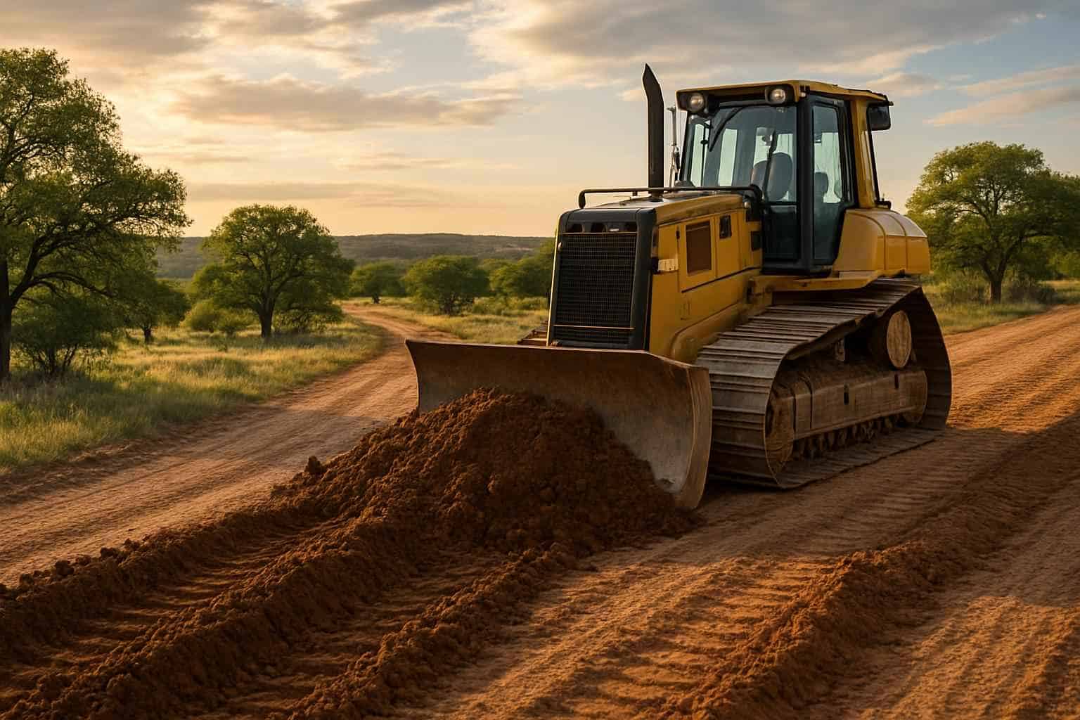 Land Grading in Willow City Texas