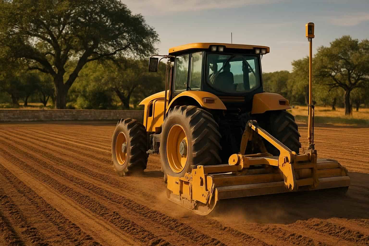Laser Grading in Hye Texas