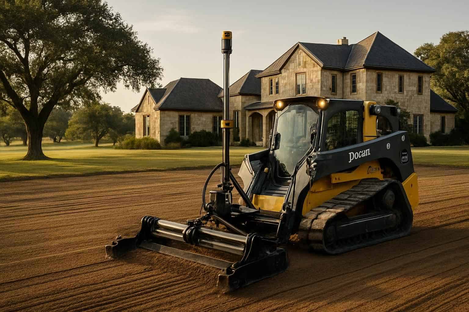 Laser Grading in Stonewall Texas