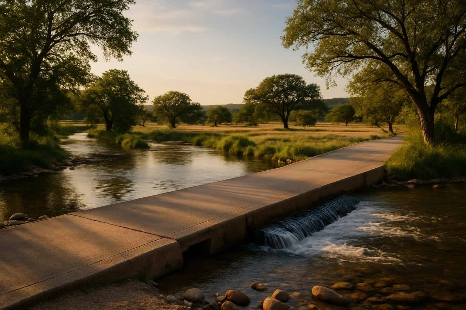 Low Water Crossings in Stonewall Texas