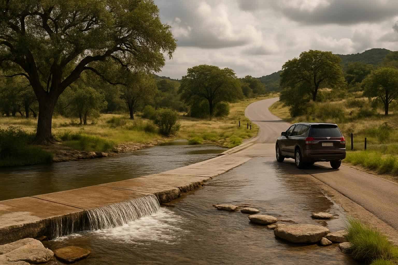 Low Water Crossings in Willow City Texas