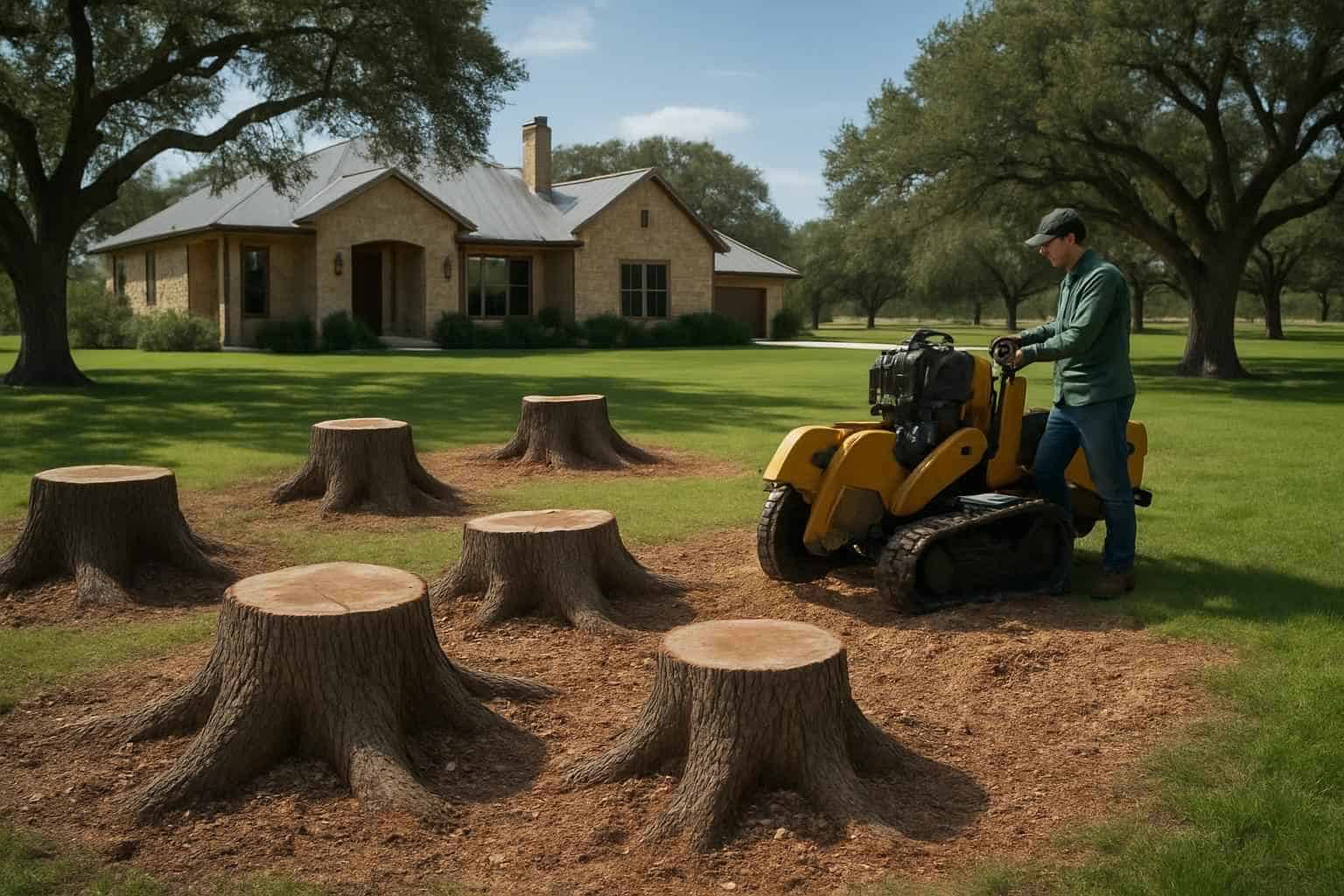 Multiple Stumps Same Day in Hye Texas