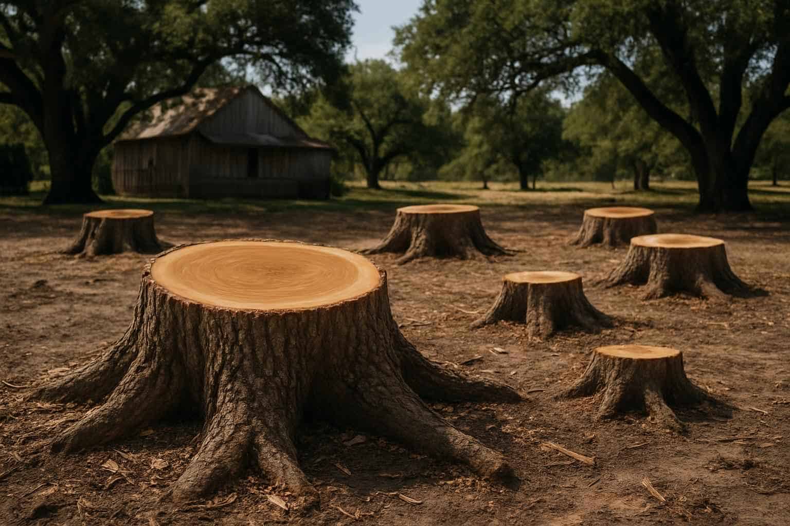 Multiple Stumps Same Day in Luckenbach Texas