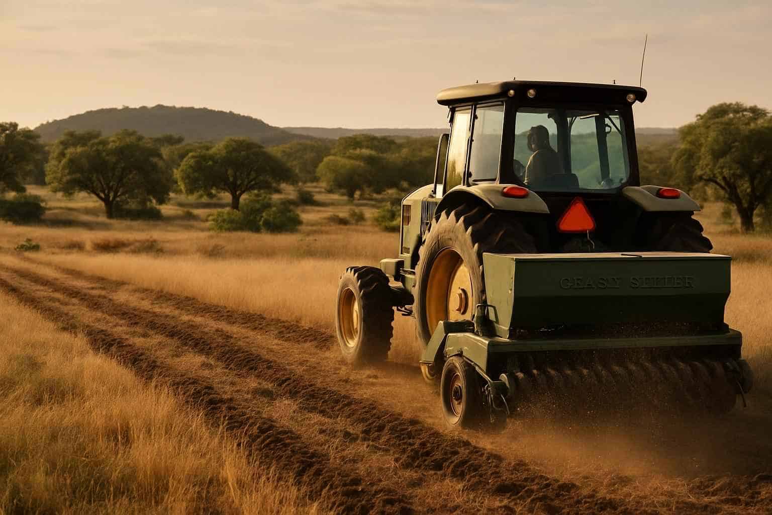 Native Grass Seeding in Willow City Texas