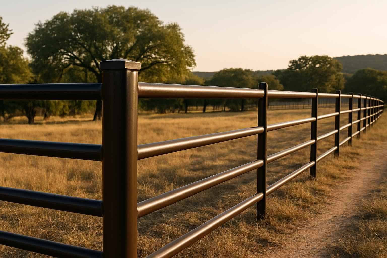 Pipe and Rail Fencing in Willow City Texas