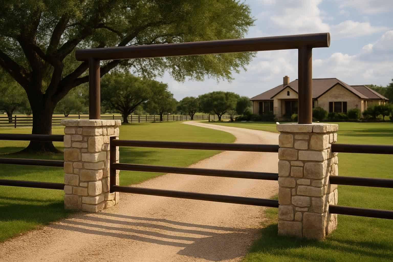 Pipe Entrance Construction in Stonewall Texas