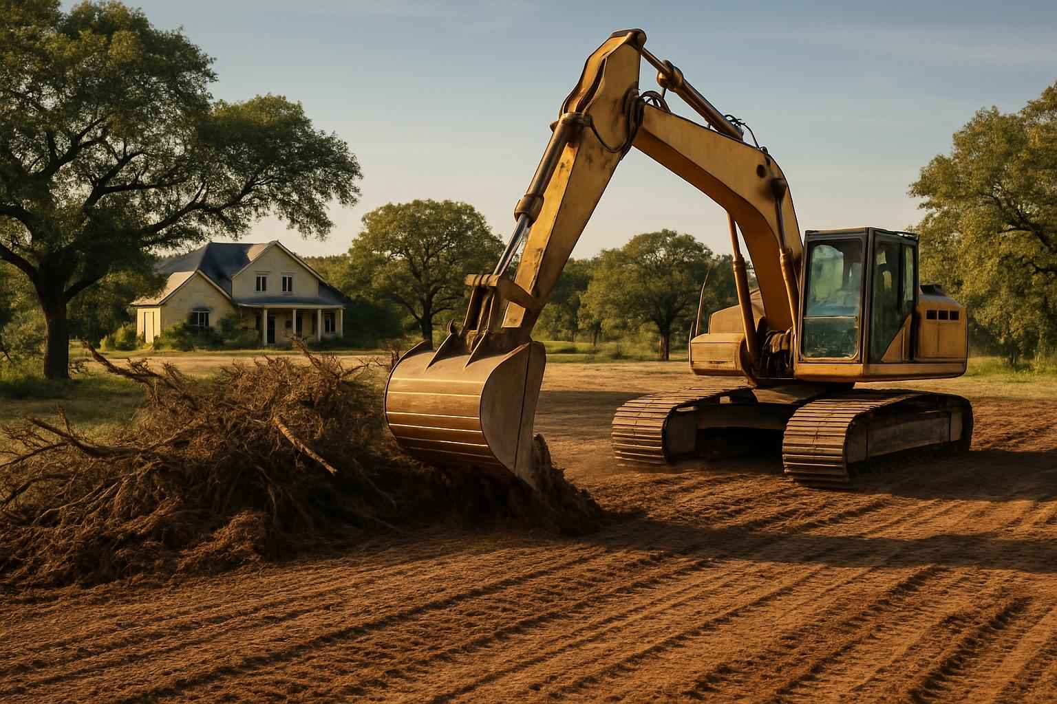 Residential Land Clearing in Luckenbach Texas