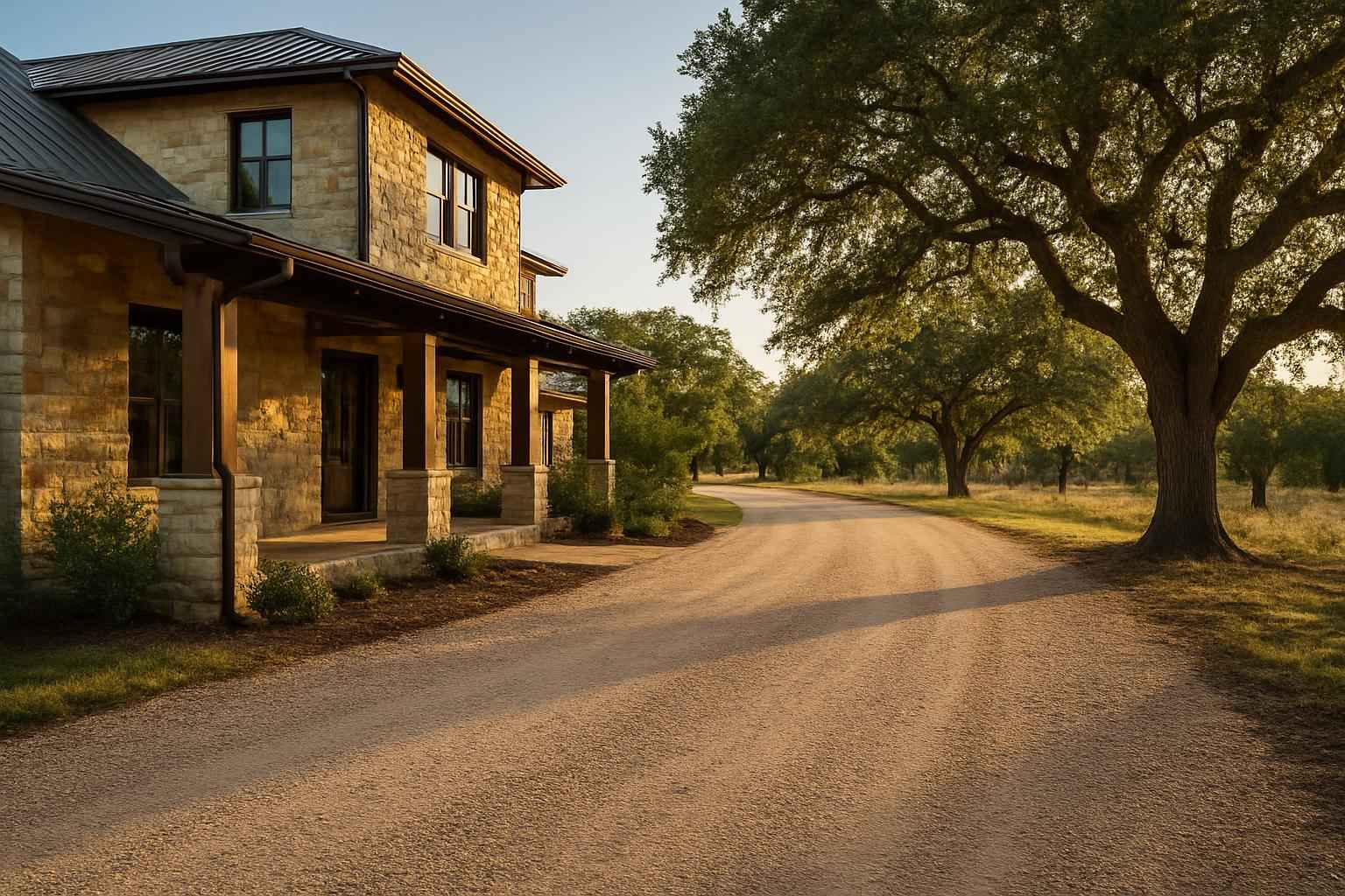 Road Base Driveway in Hye Texas
