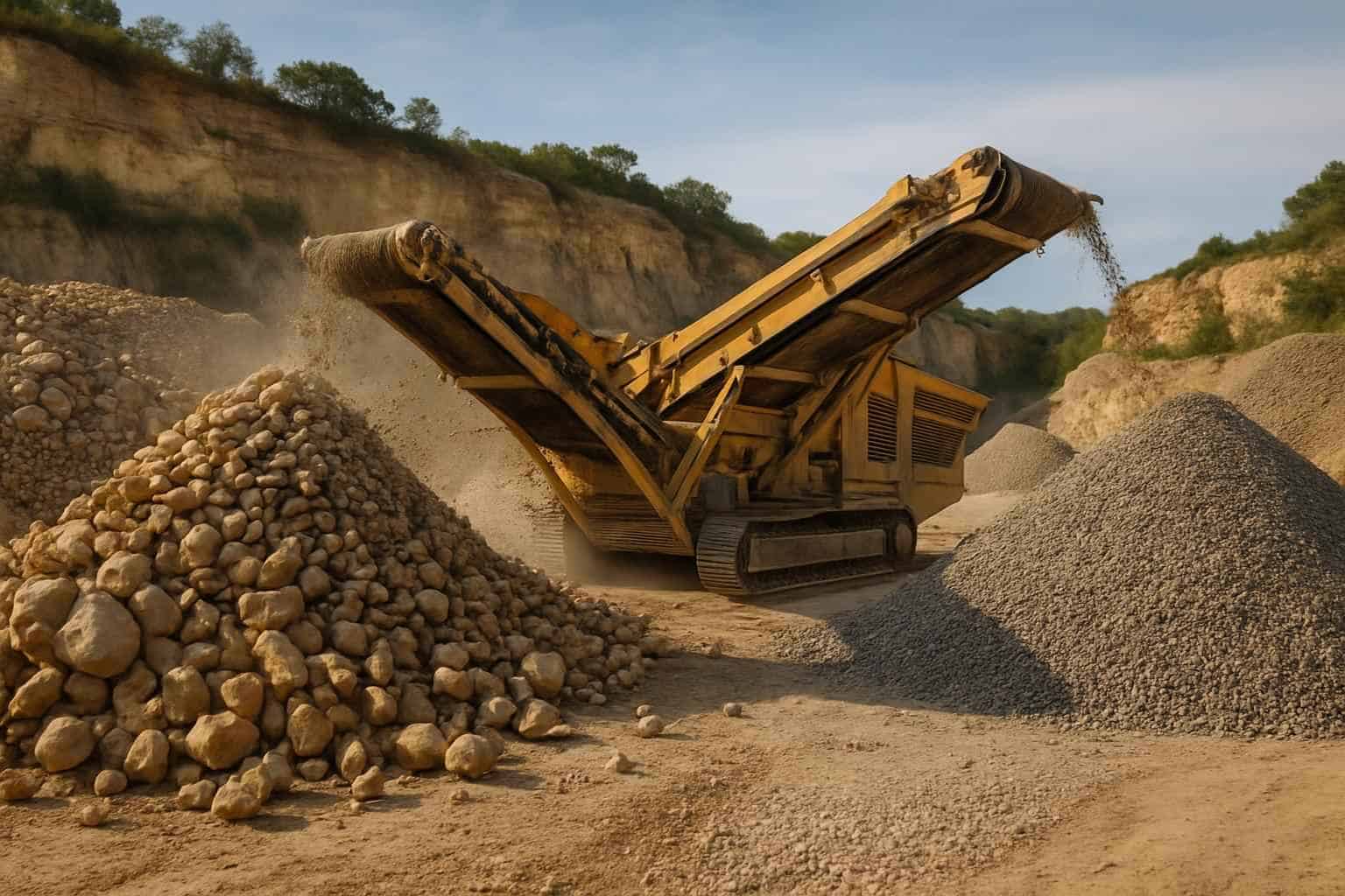 Rock Screening And Sorting in Willow City Texas