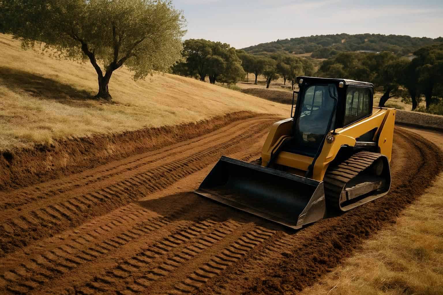 Slope Grading in Stonewall Texas