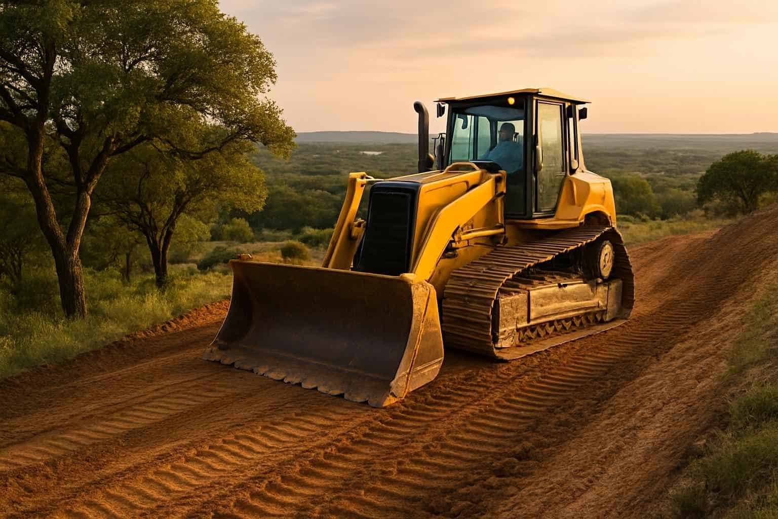 Slope Grading in Willow City Texas