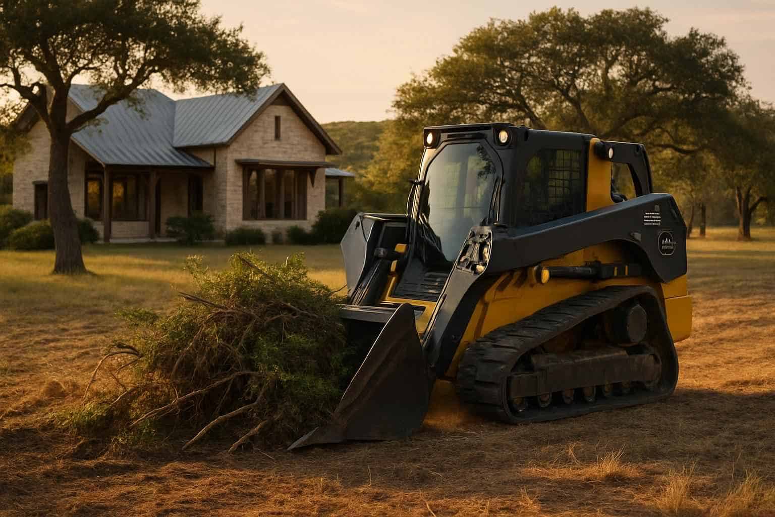 Small Lot Clearing in Hye Texas