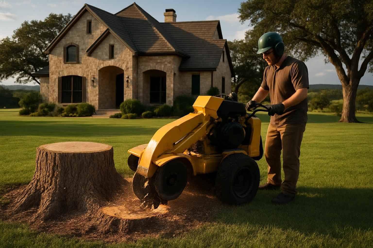 Stump Removal in Stonewall Texas