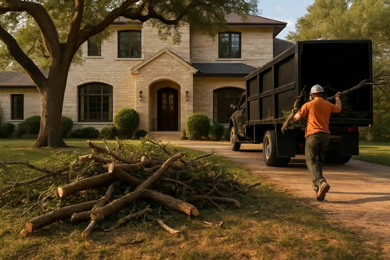 Tree Debris Removal in Hye Texas