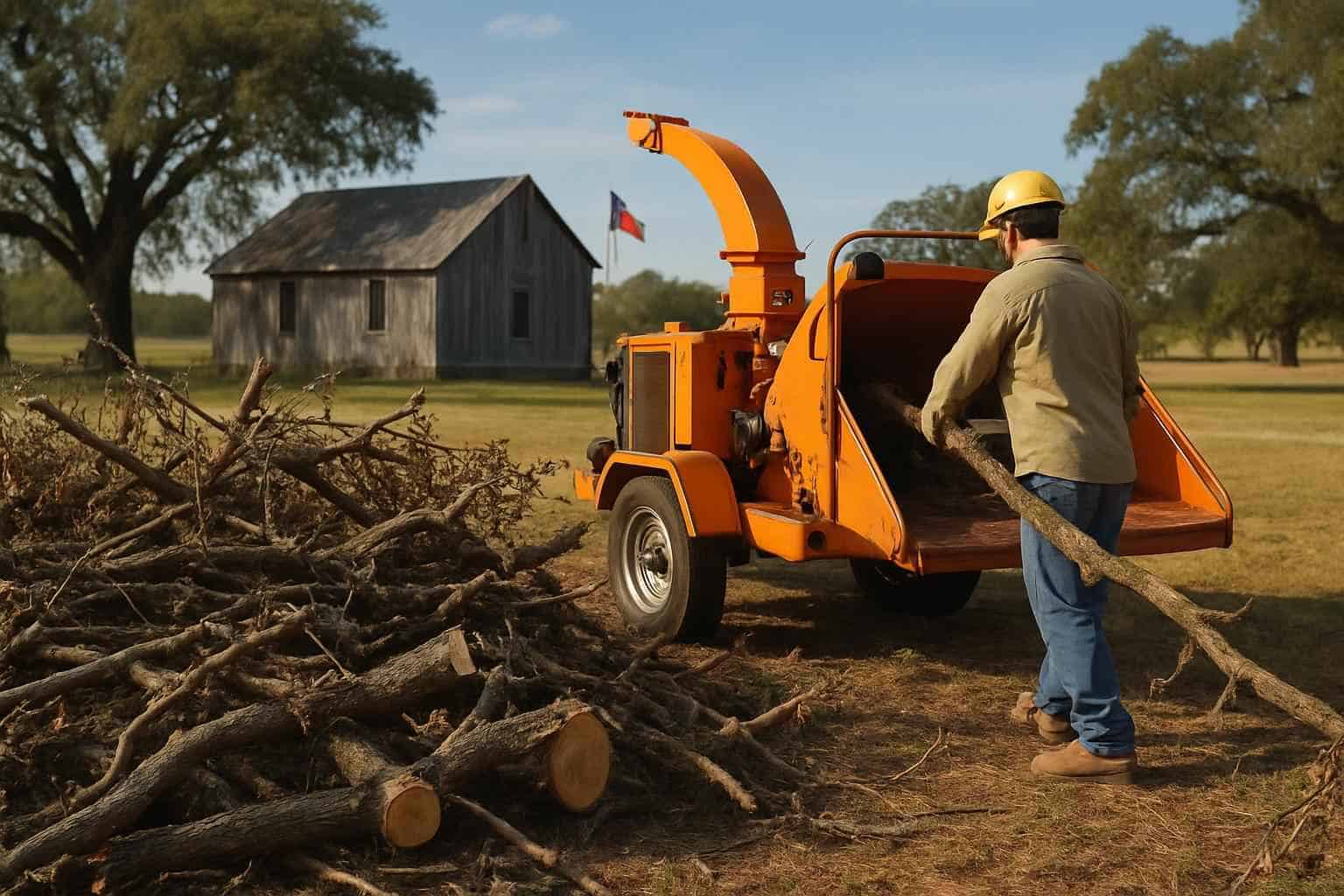 Tree Debris Removal in Luckenbach Texas