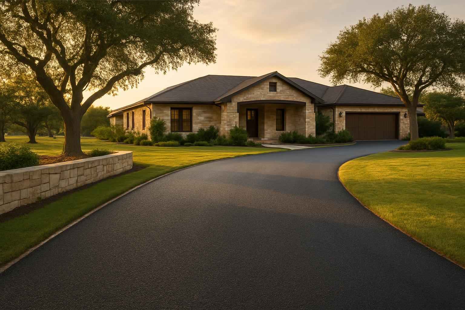 Two Course Chip Seal in Hye Texas
