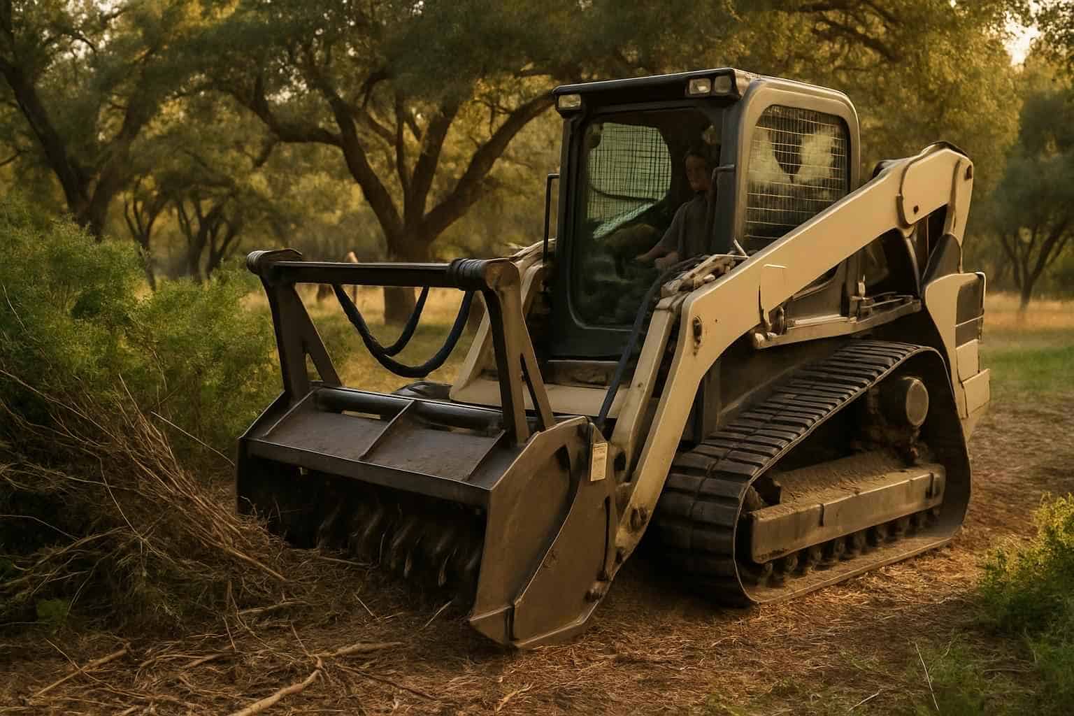 Underbrush Removal in Hye Texas