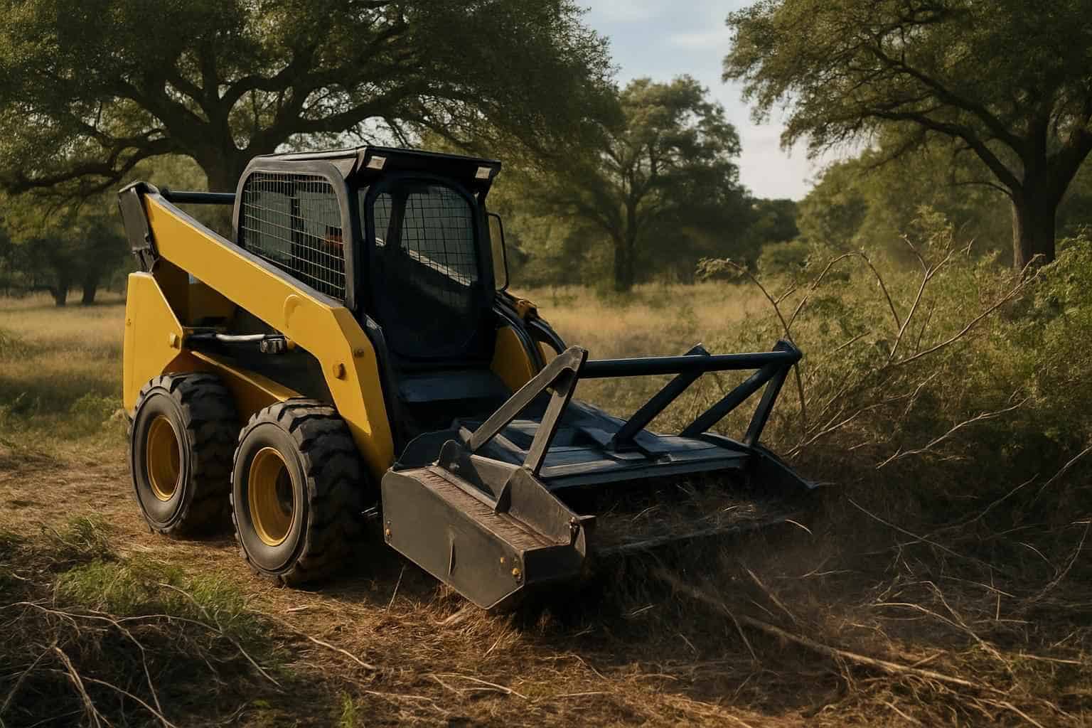 Underbrush Removal in Stonewall Texas