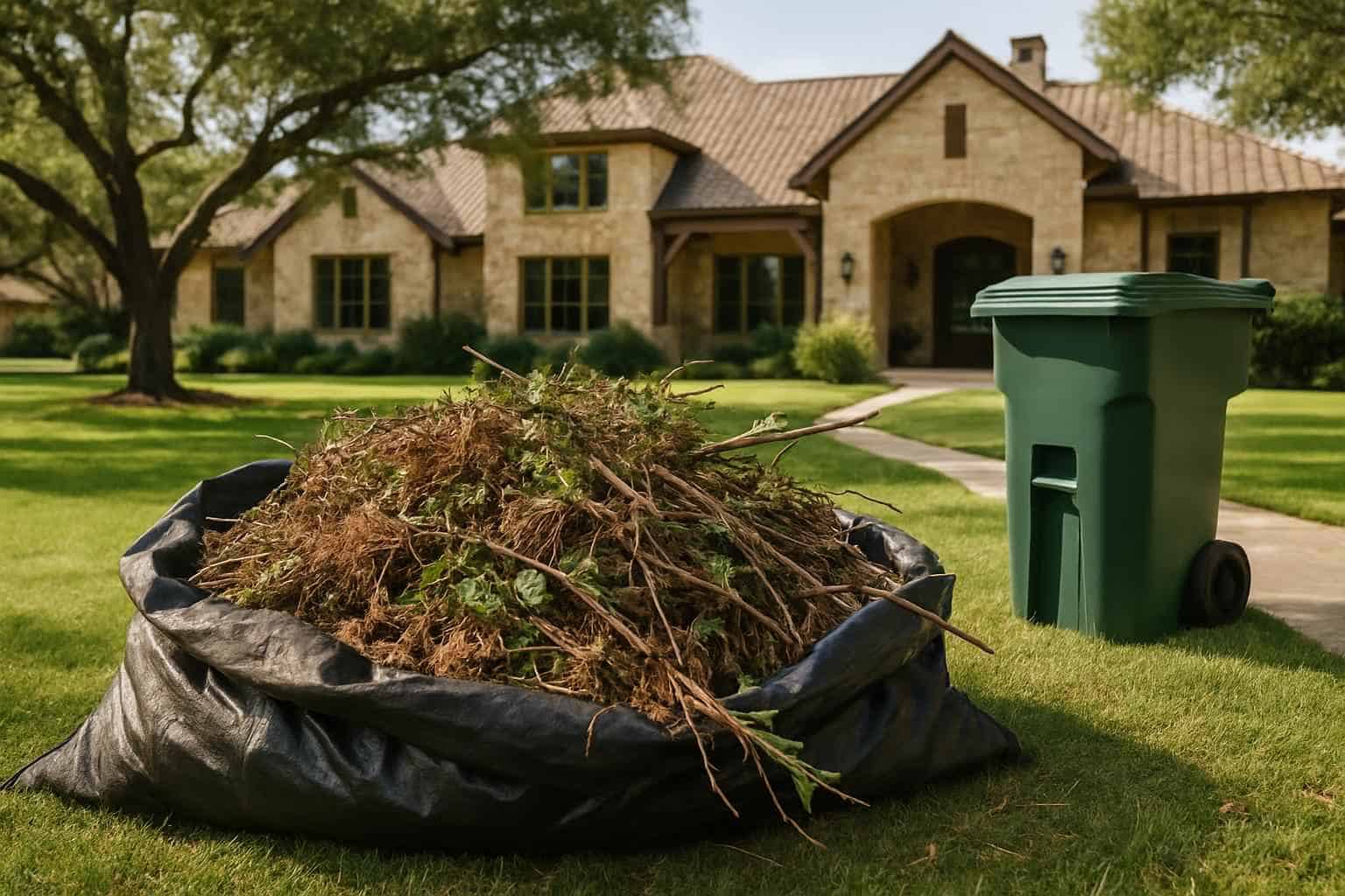 Yard Waste Removal in Hye Texas