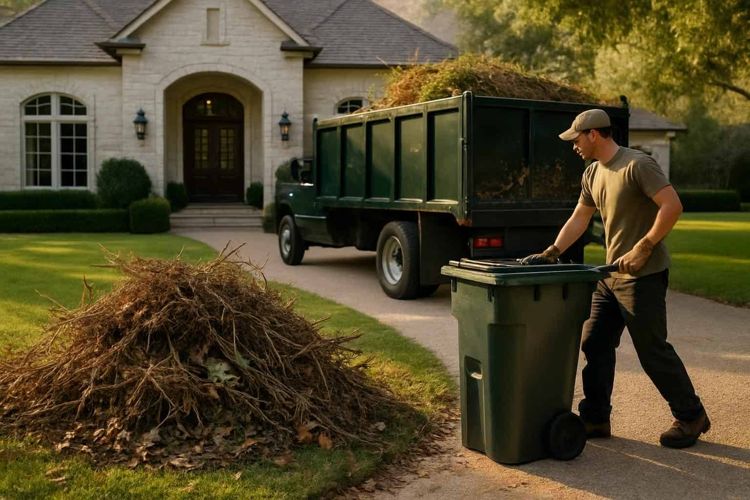 Yard Waste Removal in Stonewall Texas