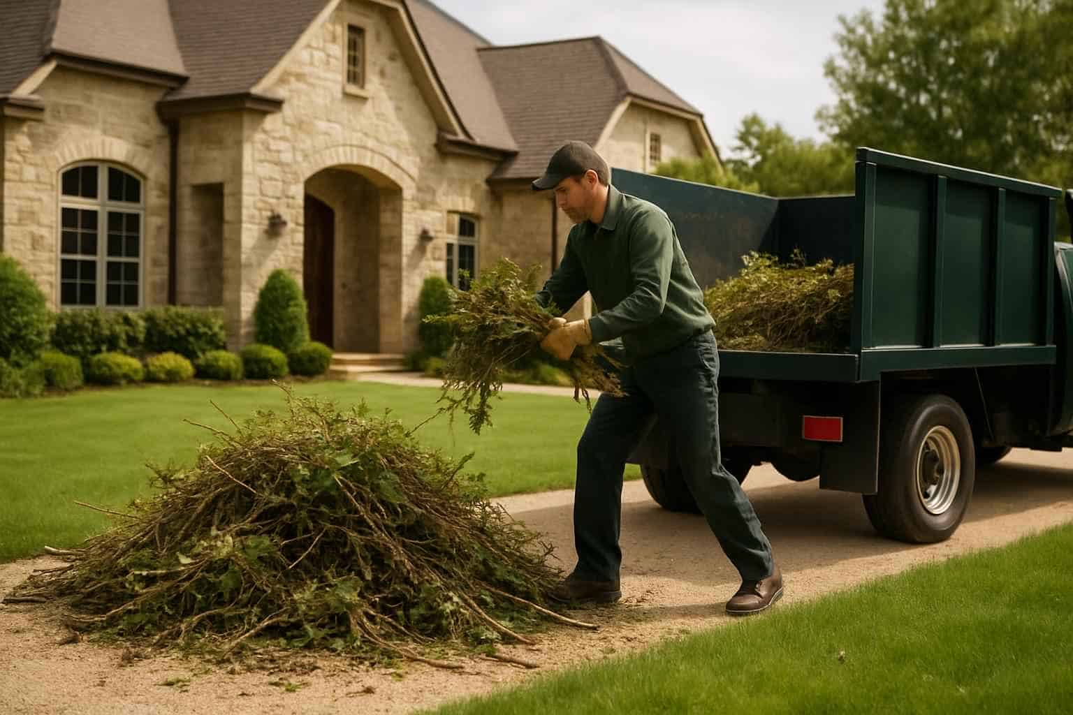 Yard Waste Removal in Willow City Texas