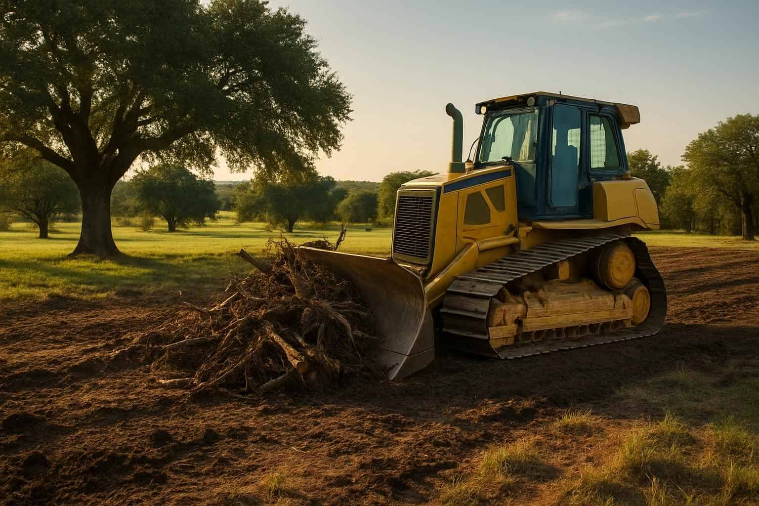 Acreage Land Clearing in Center Point Texas